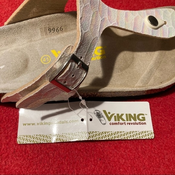 VIKING Sz 41 Revolution Thong Comfort Sandals  NWT - Picture 4 of 10
